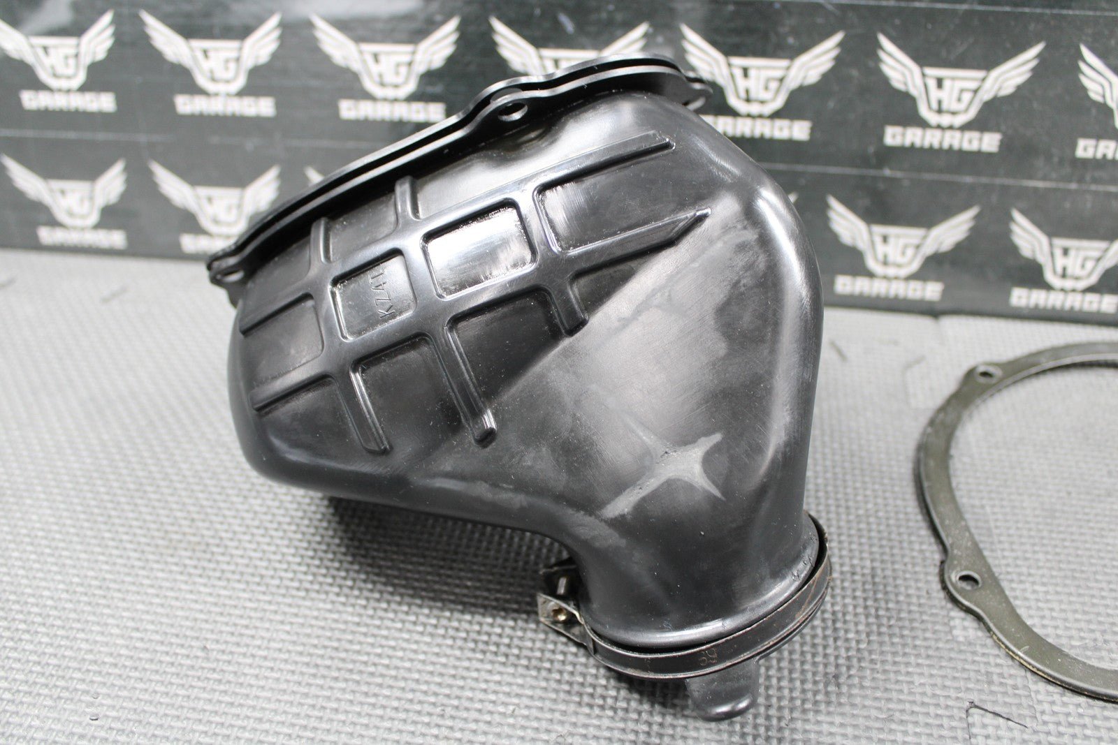 2001 HONDA CR125R OEM INTAKE BOOT AIRBOX AIR CLEANER CONNECTING TUBE 17253 - KZ4 - J - hggarage