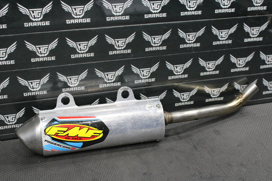 2003 KAWASAKI KX125 FMF POWER CORE 2 MUFFLER EXHAUST SILENCER SLIP ON PIPE