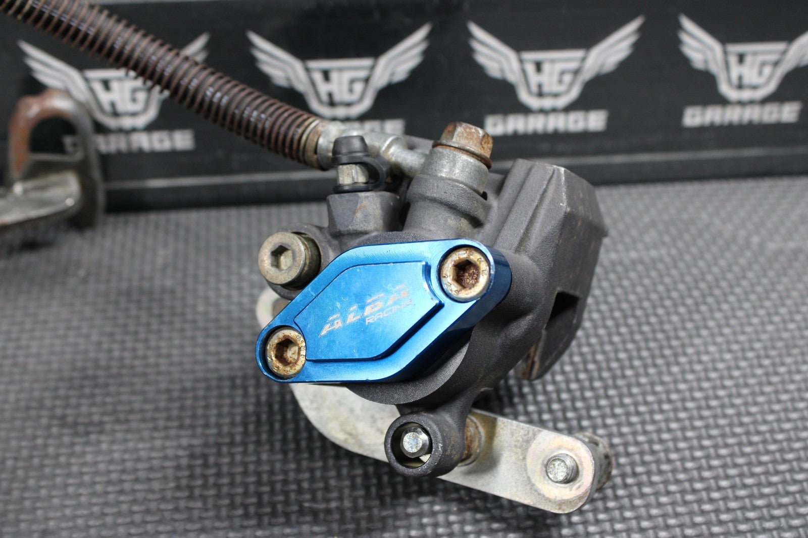 1991 YAMAHA 87 - 01 BANSHEE 350 OEM NISSIN REAR BACK BRAKE CALIPER MASTER CYLINDER - hggarage