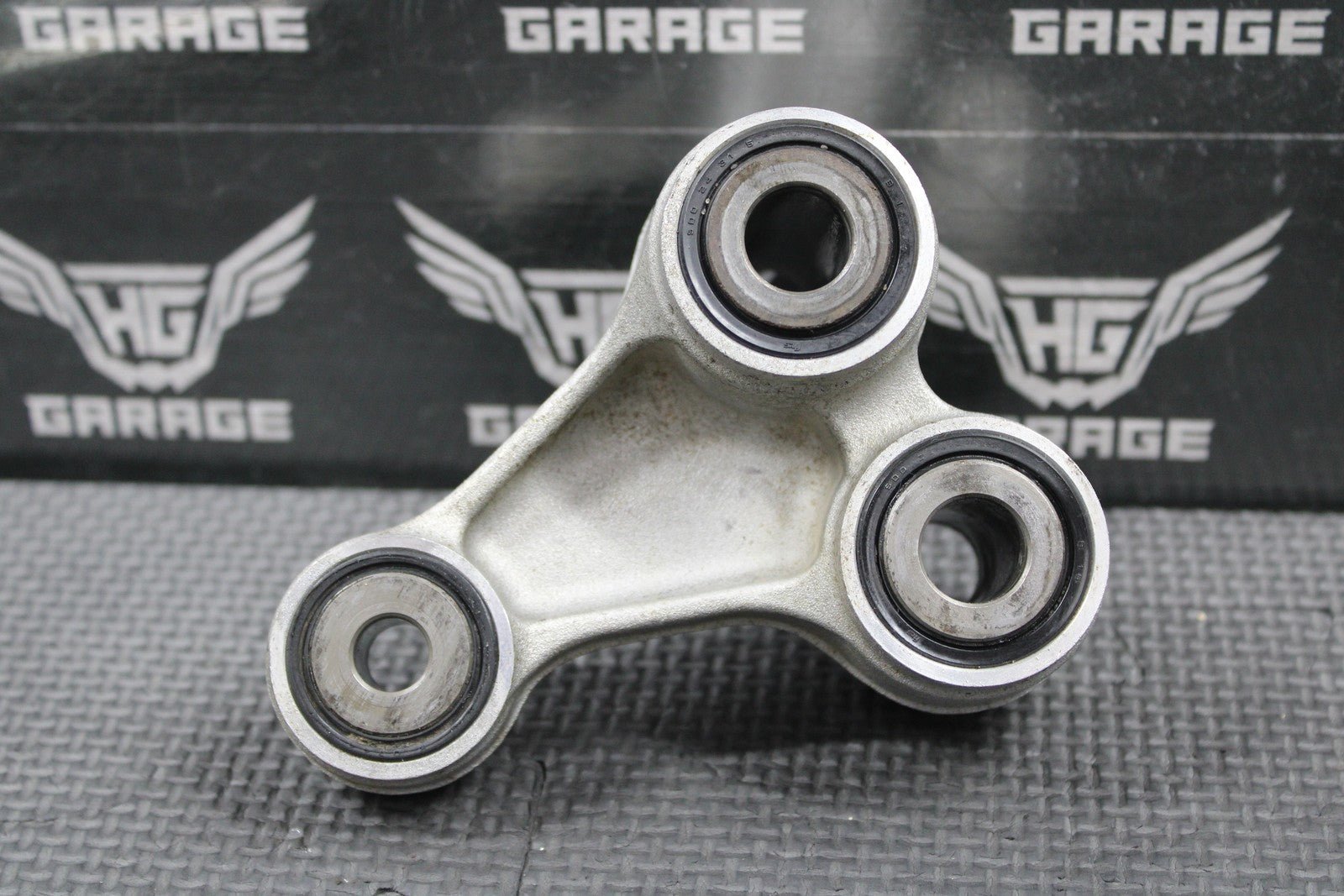 2019 SUZUKI 19 - 25 RMZ250 RMZ450 OEM REAR SHOCK LINKAGE LINKS BOLTS GOOD BEARINGS - hggarage