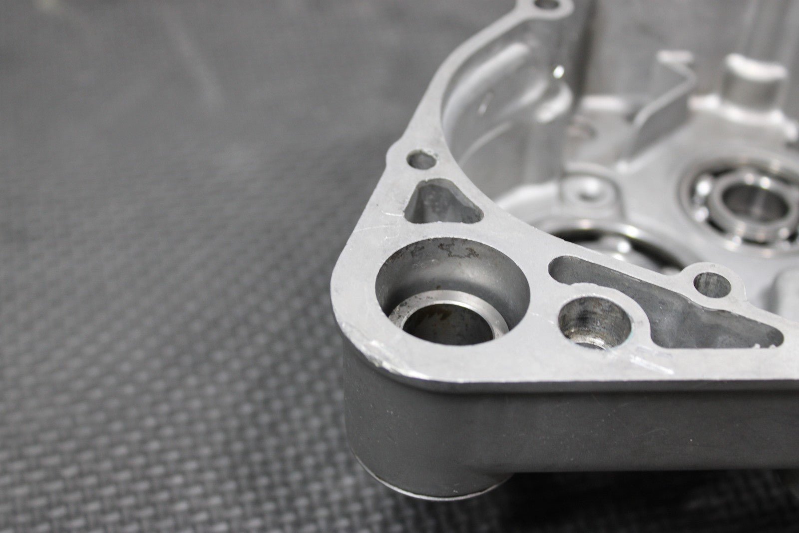 1996 SUZUKI RM250 OEM LEFT RIGHT ENGINE CRANKCASE CRANK CASES BLOCK READ DESC! - hggarage