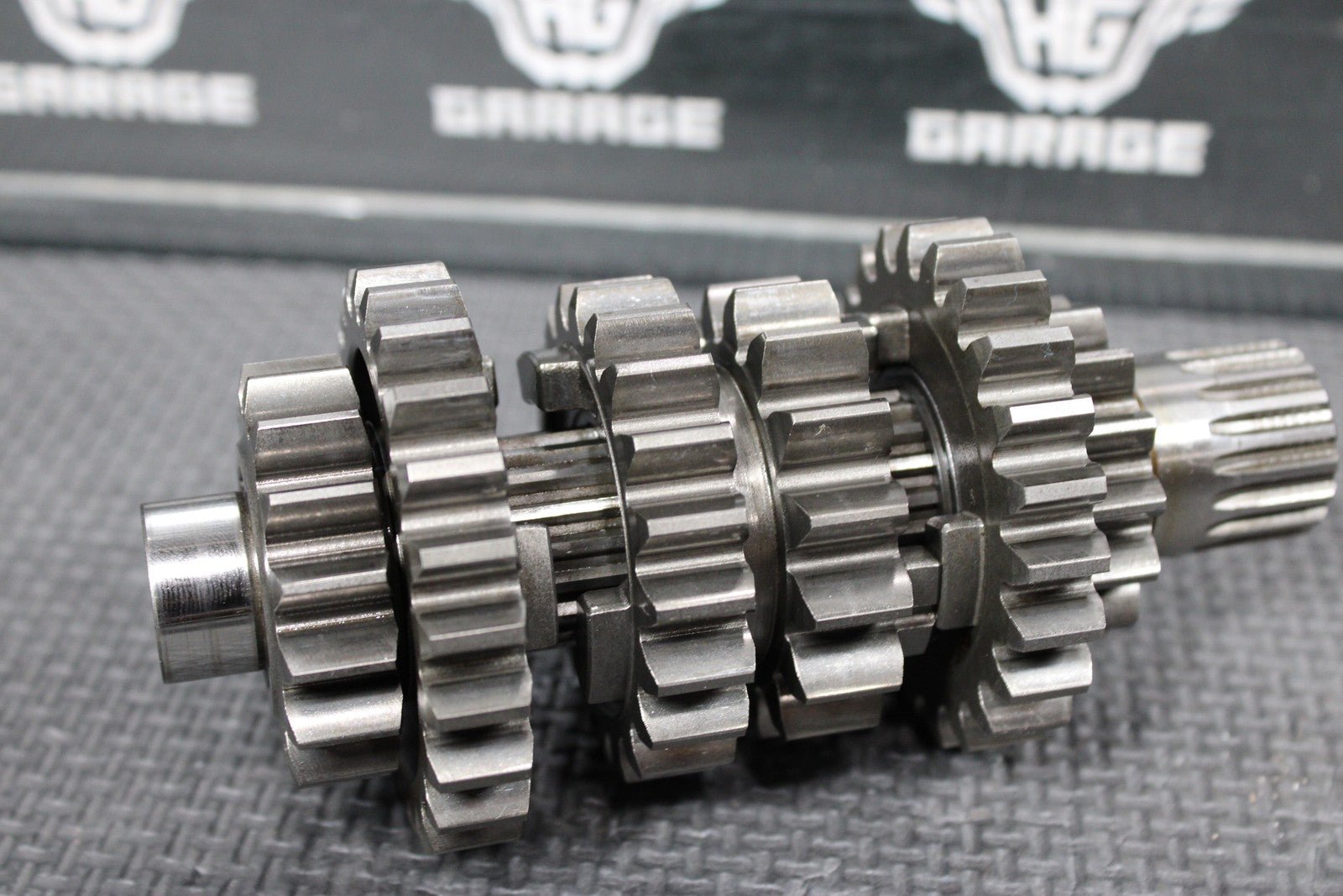 2013 HUSQVARNA TE511 OEM ENGINE TRANSMISSION GEARBOX SHIFT FORKS SHAFTS DRUM - hggarage