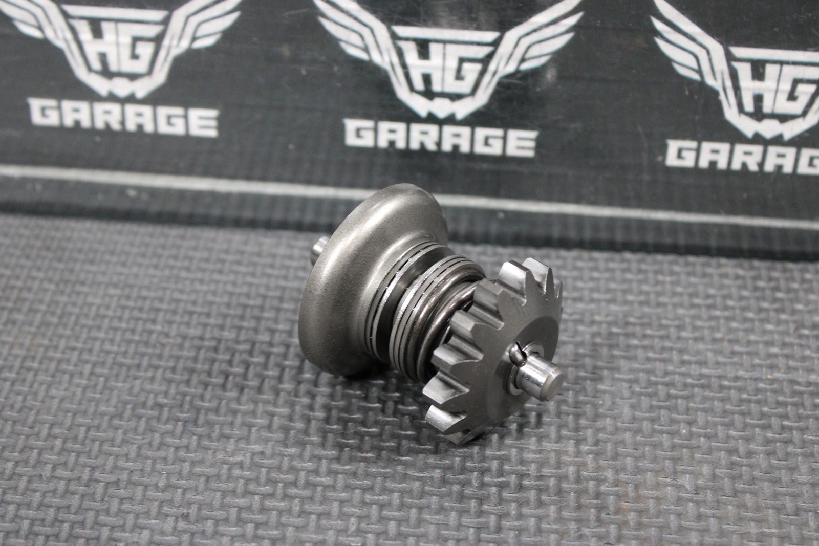 1997 95 - 99 KAWASAKI KX250 OEM ENGINE POWERVALVE EXHUAST VALVE LINKAGE GOVERNOR - hggarage
