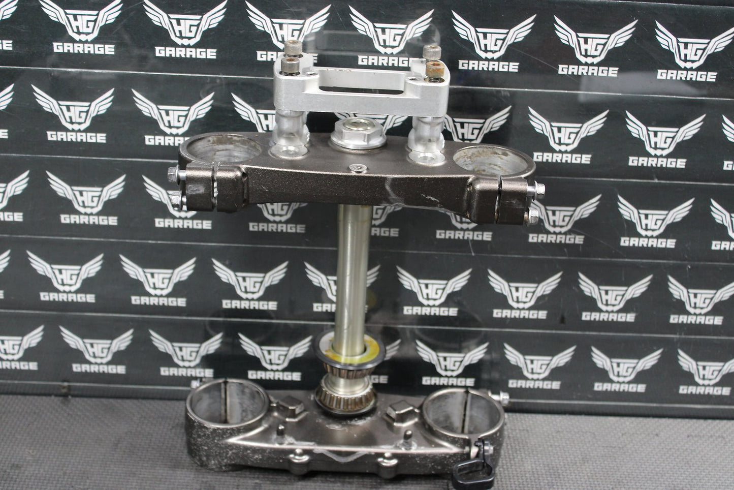 2010 Yamaha 10 - 13 YZ450F OEM Front Forks Lower Upper Triple Tree Assembly - hggarage