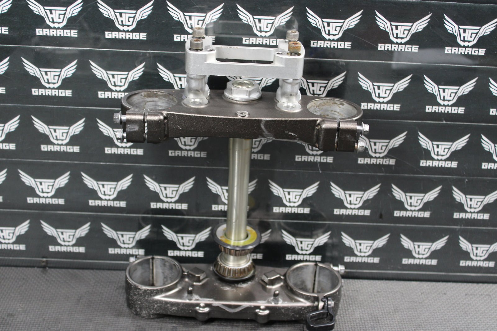 2010 Yamaha 10 - 13 YZ450F OEM Front Forks Lower Upper Triple Tree Assembly - hggarage