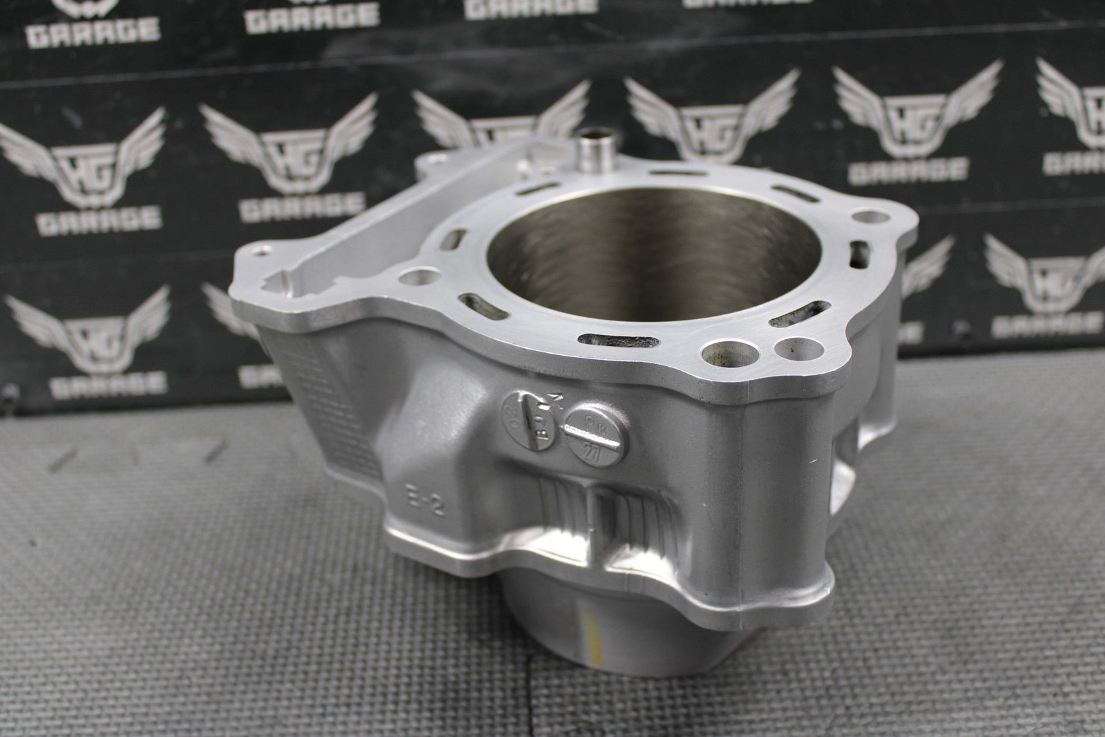 2003 KAWASAKI KLX400R KLX400SR OEM CYLINDER BORE JUG TOP END 90MM 11005 - S007 - hggarage