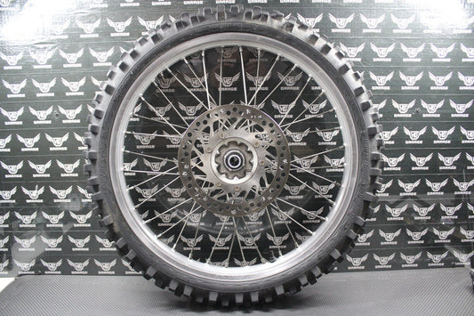 2001 HONDA 95 - 01 CR500R OEM ORIGINAL FRONT WHEEL RIM HUB ROTOR 44650 - MAC - 680 - hggarage