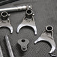 2003 KAWASAKI KX250 OEM ENGINE TRANSMISSION TRANNY ASSEMBLY SHIFT FORKS DRUM - hggarage