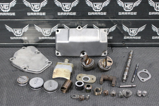 1996 SUZUKI RM250 MODEL T OEM ENGINE POWER VALVE GOVERNOR EXHAUST VALVE ASSEMBLY - hggarage