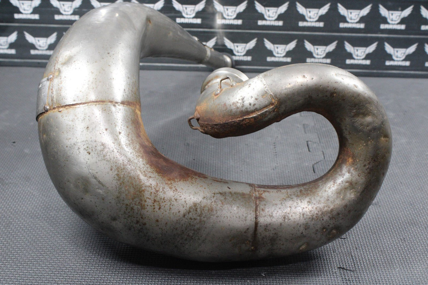 2002 01 - 04 YAMAHA YZ250 PRO CIRCUIT PLATINUM EXHAUST PIPE CHAMBER HEADER - hggarage