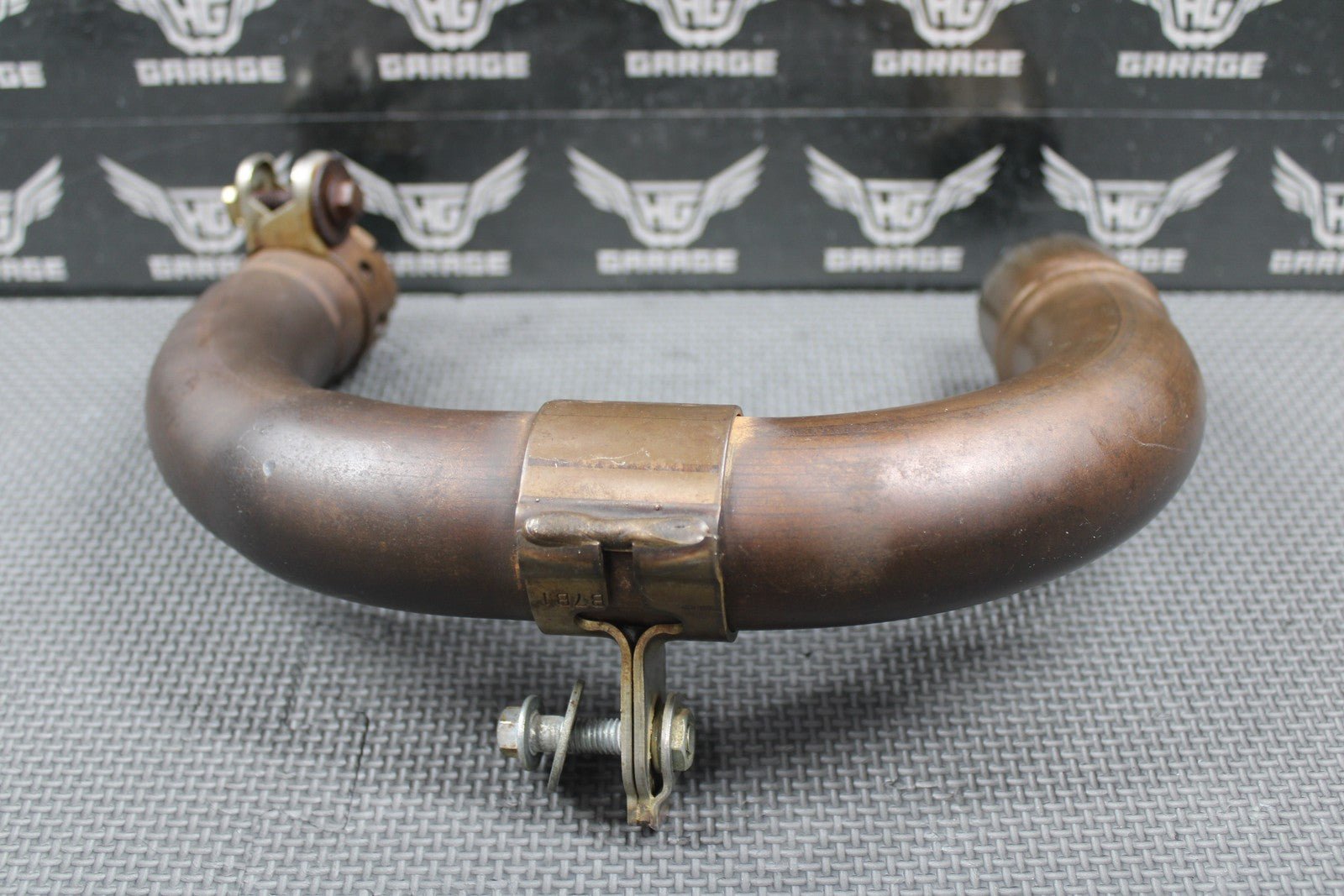 2020 YAMAHA 19 - 22 YZ250F 20 - 22 YZ250FX OEM EXHAUST PIPE CHAMBER HEADER 2 SHIELD - hggarage