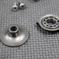 1988 HONDA CR250R OEM EXHAUST VALVE GOVERNOR PLATE RELEASE SPRING HOLDER PARTS - hggarage