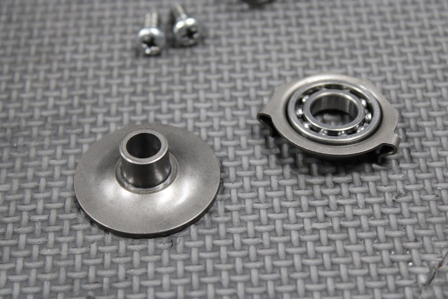 1988 HONDA CR250R OEM EXHAUST VALVE GOVERNOR PLATE RELEASE SPRING HOLDER PARTS - hggarage