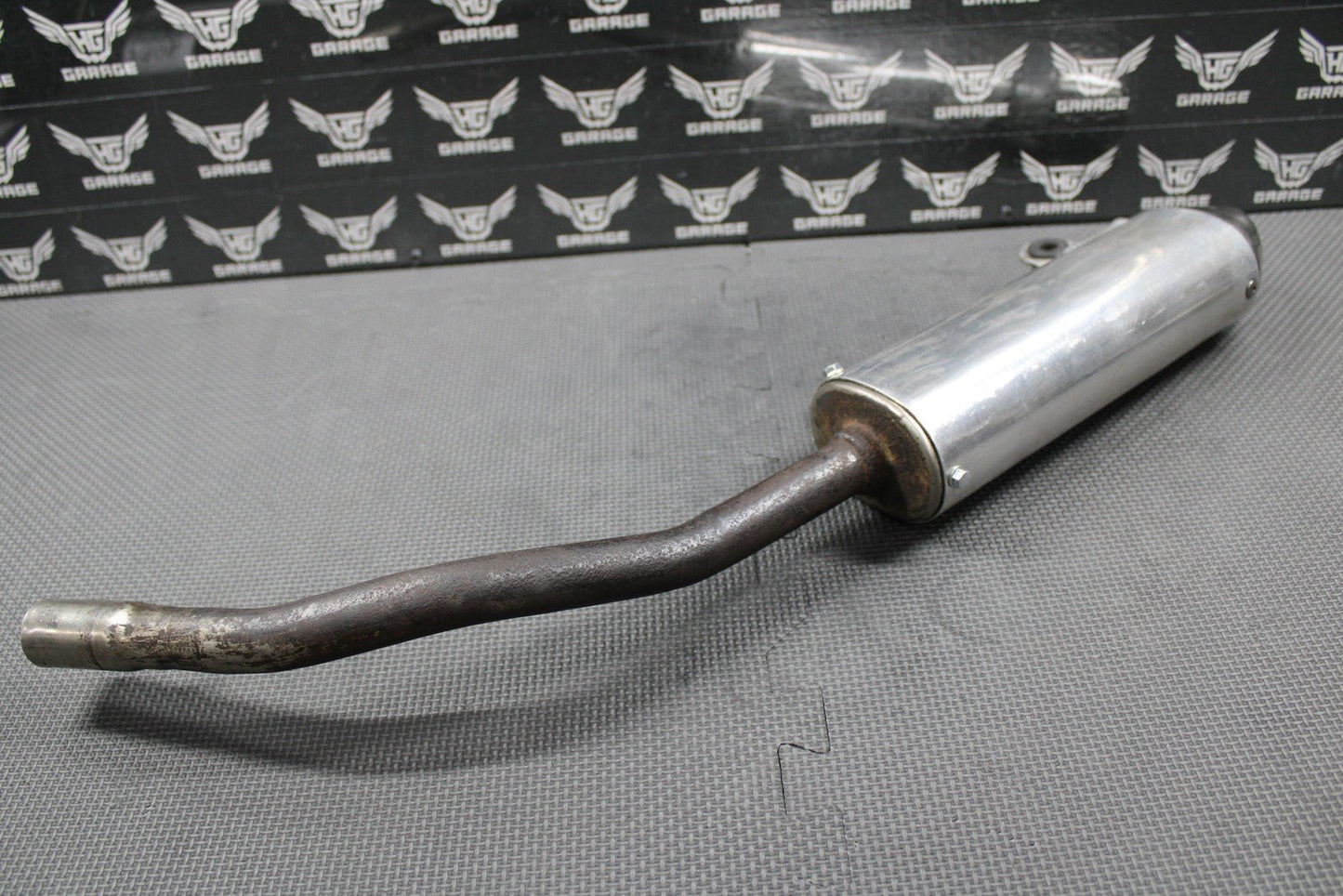 1996 KAWASAKI 95 - 98 KX125 FMF POWERCORE MUFFLER EXHAUST SILENCER SLIP ON PIPE - hggarage