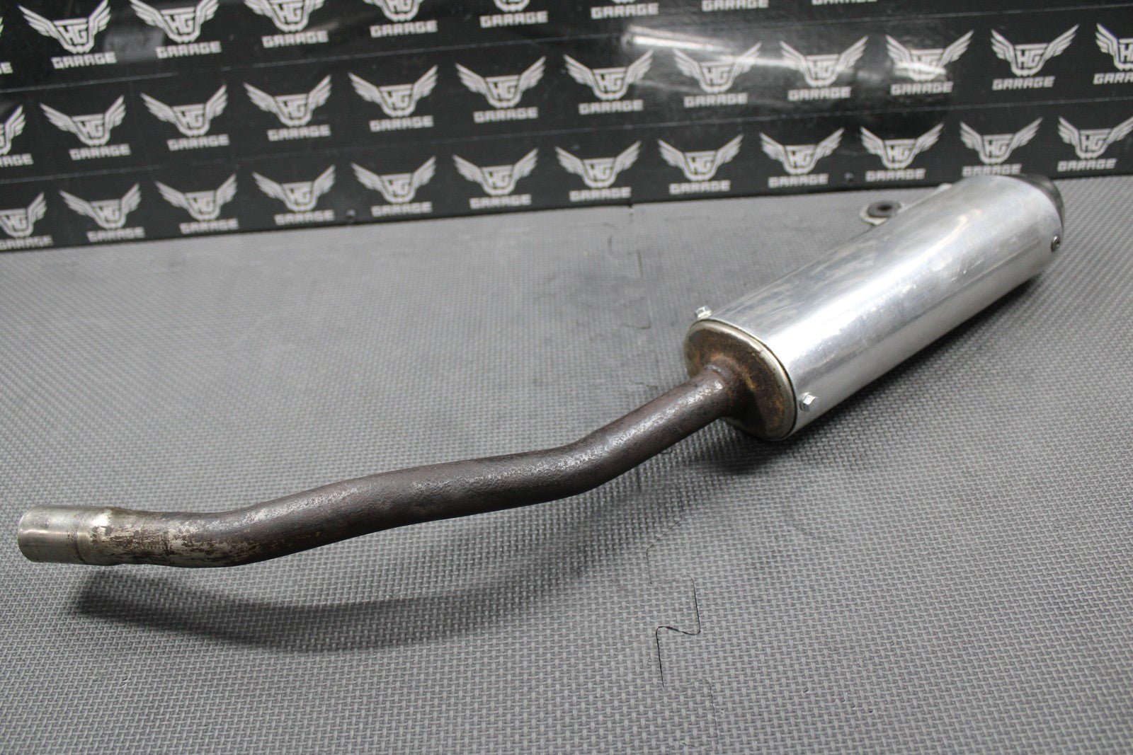 1996 KAWASAKI 95 - 98 KX125 FMF POWERCORE MUFFLER EXHAUST SILENCER SLIP ON PIPE - hggarage