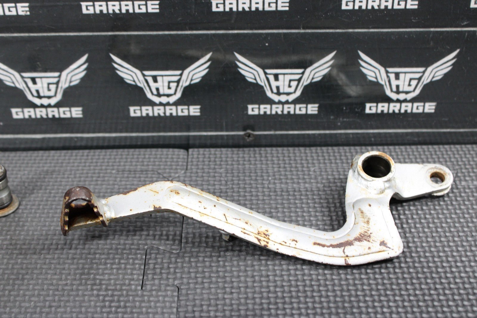 2003 KAWASAKI 02 - 22 KX65 OEM RIGHT REARSET BRAKE FOOT PEDAL STEEL - hggarage