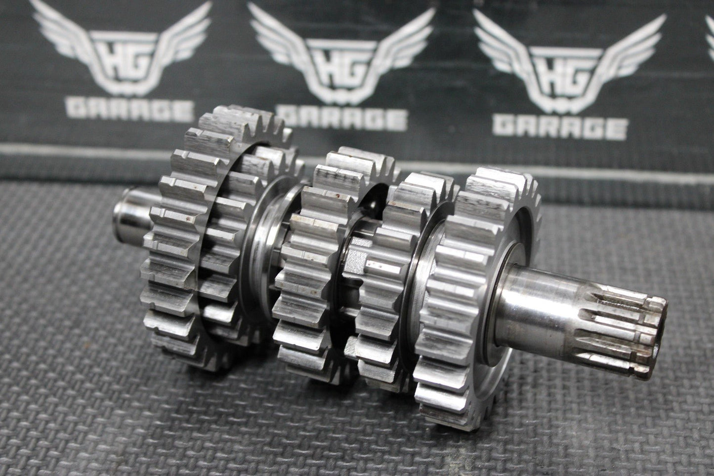 1996 SUZUKI RM250 OEM ENGINE TRANSMISSION GEARS GEARBOX SHIFT FORKS SHAFTS DRUM - hggarage