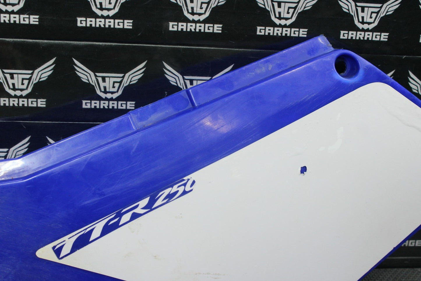 2006 03 - 06 Yamaha TTR250 OEM Left Side Panel Fairings Cowls Nice! - hggarage