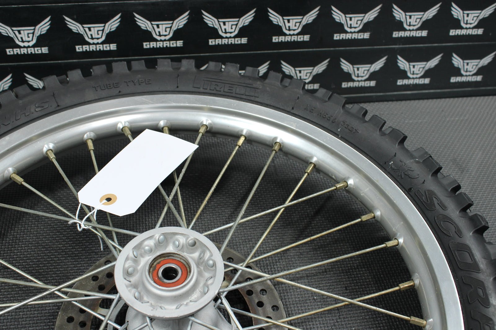 1993 Honda CR80R OEM 17x1.40 Front Wheel Rim 44601 - GC4 - 600 44701 - GC4 - 601 - hggarage