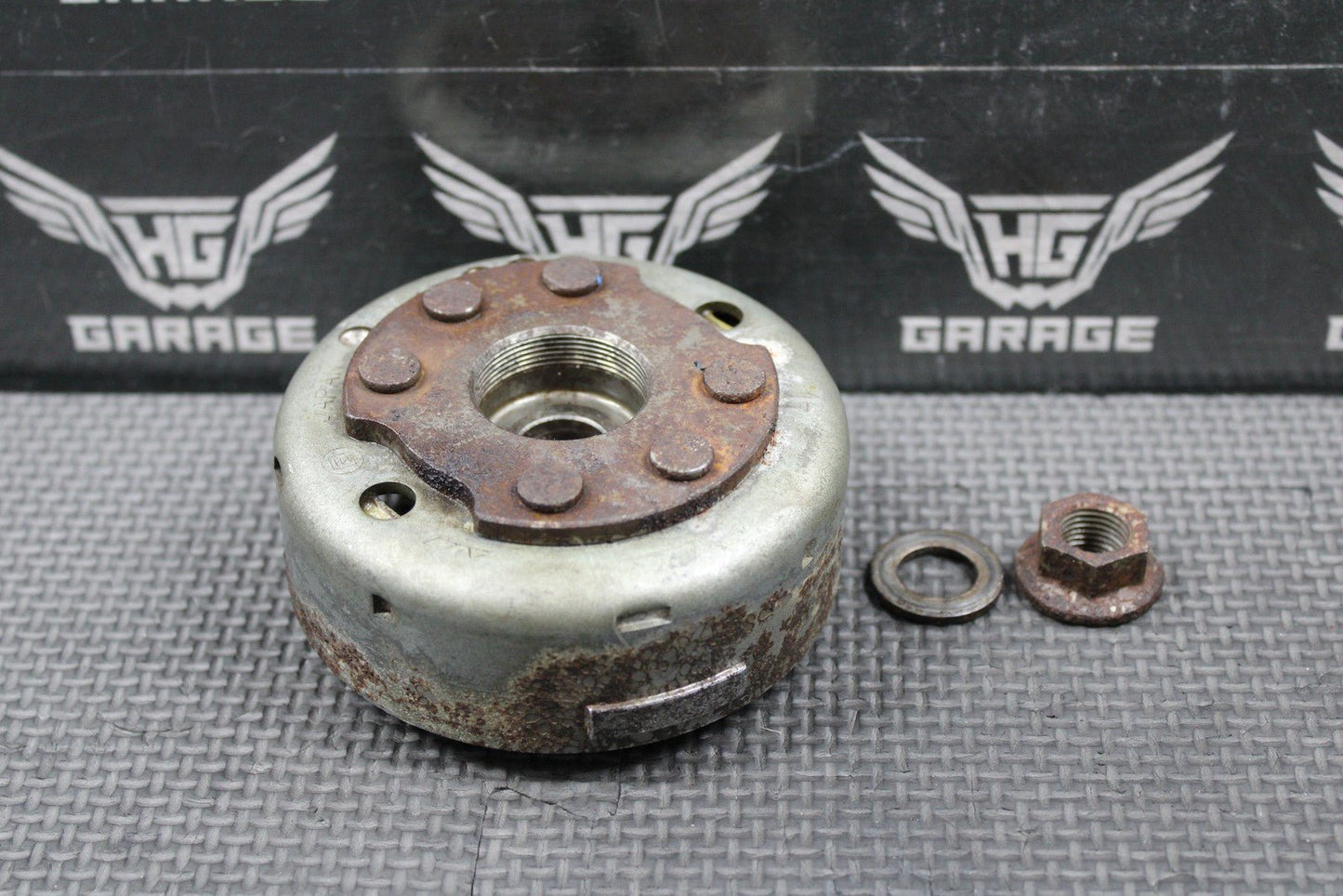 1988 HONDA CR125R OEM STATOR MAGNETO ROTOR FLYWHEEL 31110 - KS6 - 831 GOOD! - hggarage