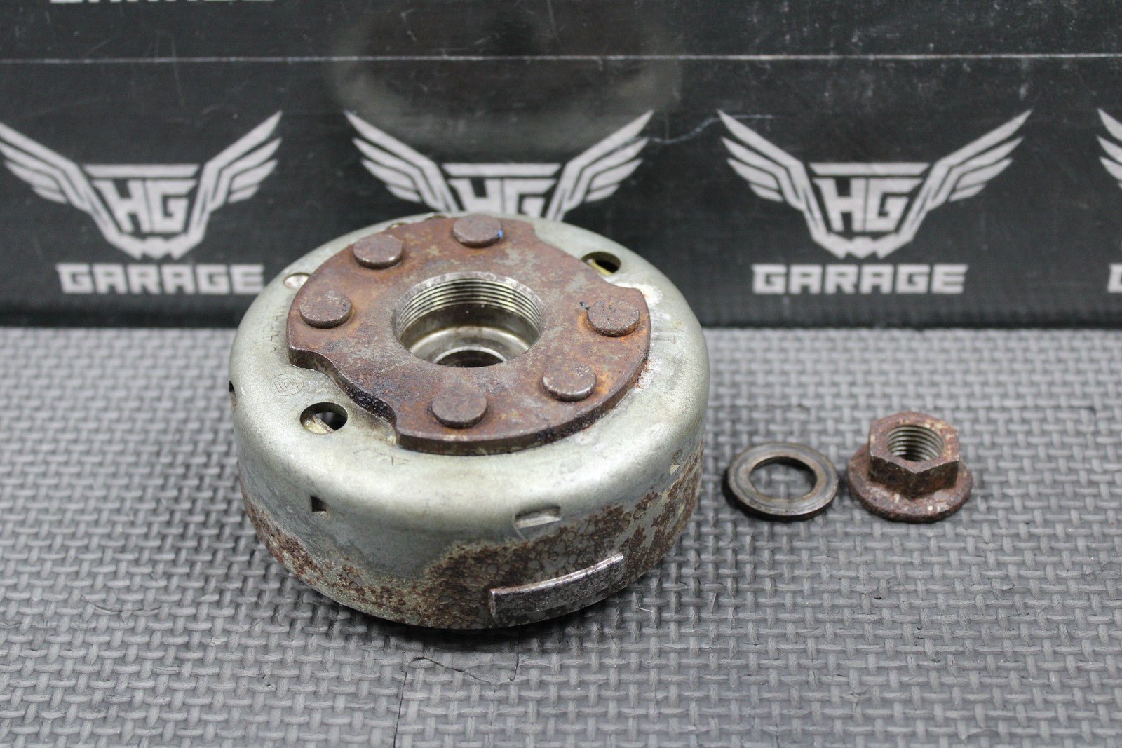 1988 HONDA CR125R OEM STATOR MAGNETO ROTOR FLYWHEEL 31110 - KS6 - 831 GOOD! - hggarage