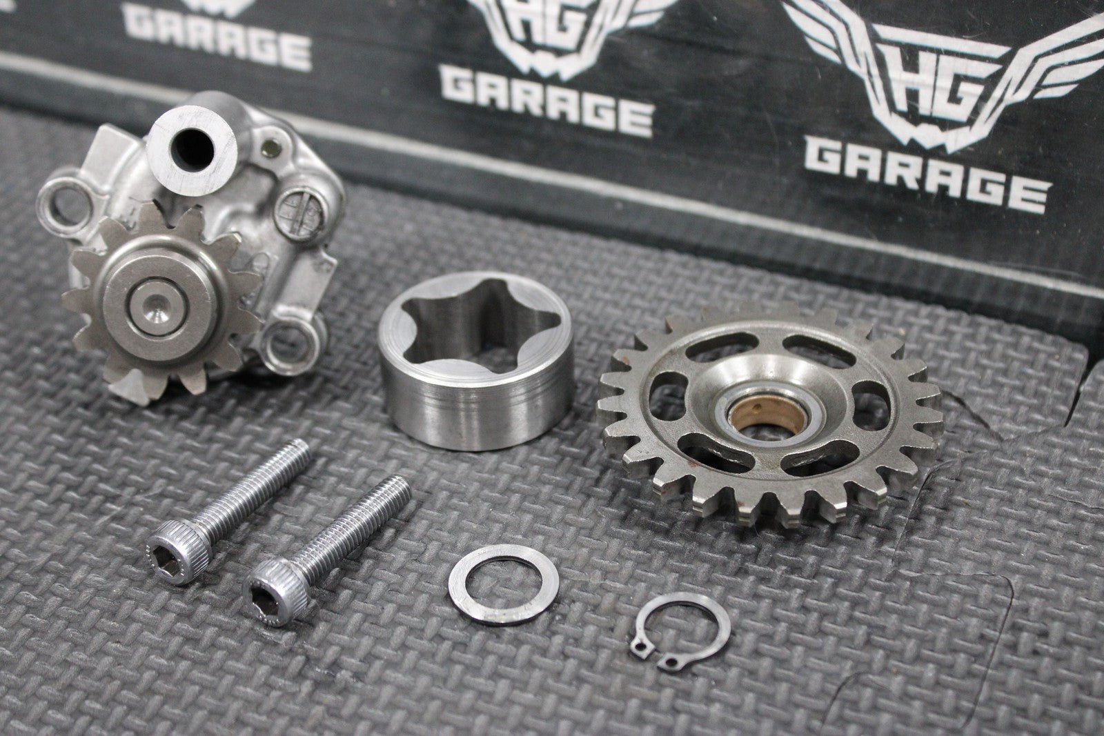 2006 YAMAHA 06 - 13 YZ450F OEM ENGINE MOTOR OIL PUMP ROTORS GEARS GOOD! - hggarage
