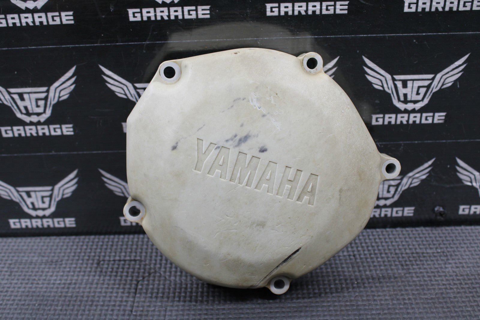 1999 94 - 04 YAMAHA YZ125 OEM LEFT STATOR GENERATOR MAGNETO COVER 4JY - 15411 - 00 - 00 - hggarage