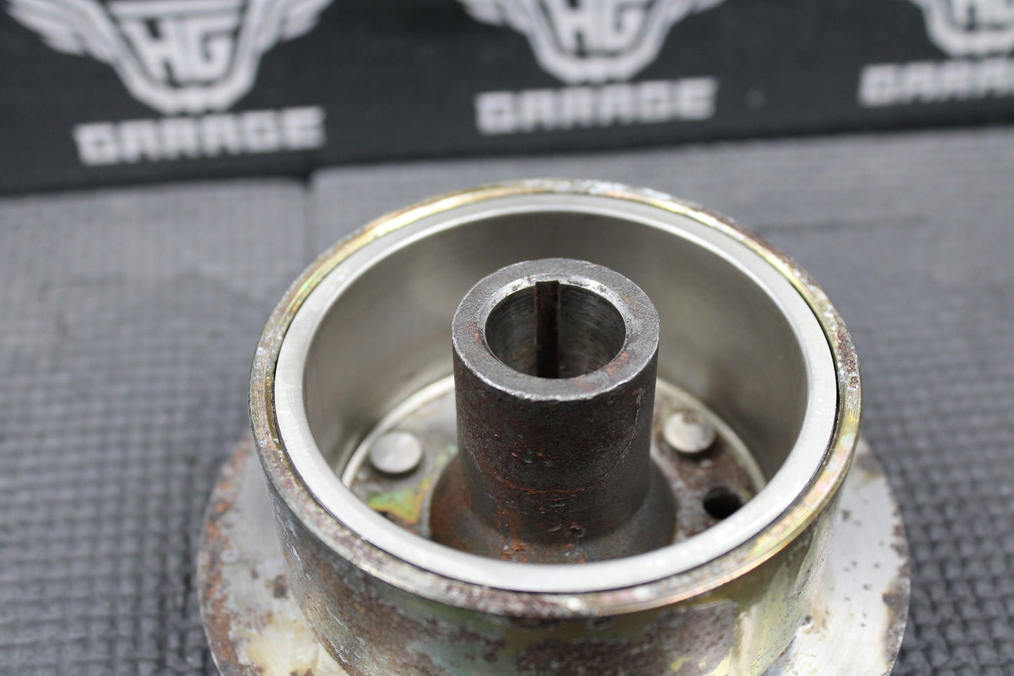 1998 96 - 98 YAMAHA YZ250 OEM STATOR MAGNETO ROTOR FLYWHEEL 4SR - 85550 - 00 - 00 - hggarage