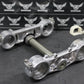 1996 KAWASAKI KX125 OEM FRONT FORKS LOWER UPPER TRIPLE TREE STEM CLAMP SET NICE! - hggarage