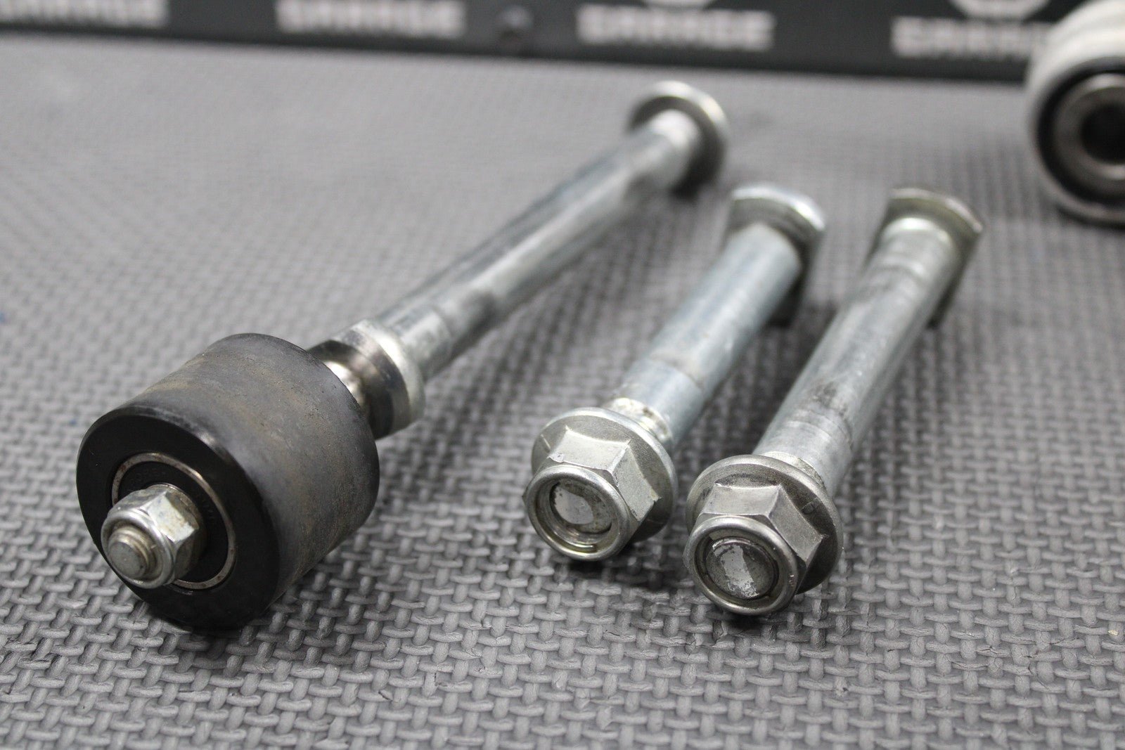 2019 SUZUKI 19 - 25 RMZ250 RMZ450 OEM REAR SHOCK LINKAGE LINKS BOLTS GOOD BEARINGS - hggarage