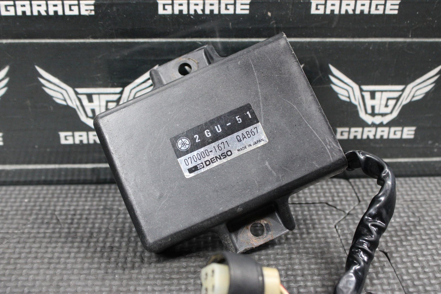1991 YAMAHA BANSHEE 350 87 - 94 OEM DENSO ECU COMPUTER CONTROLLER 2GU - 85540 - 51 - 00 - hggarage