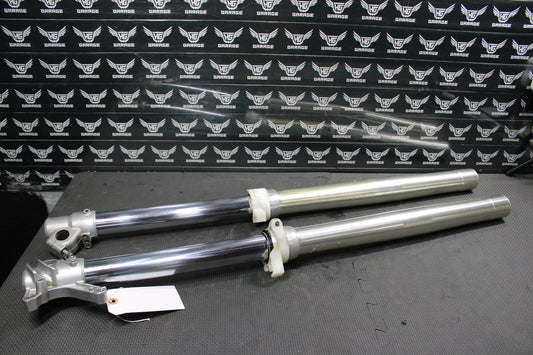 2000 Yamaha YZ250 OEM KYB Right Left Front Suspension Forks Shocks 5HC - 23102 - 00 - hggarage