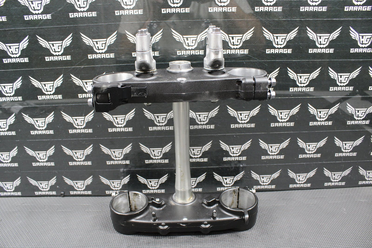 2019 18 - 21 YAMAHA YZ250FX OEM FRONT FORKS LOWER UPPER TRIPLE TREE STEM CLAMP - hggarage