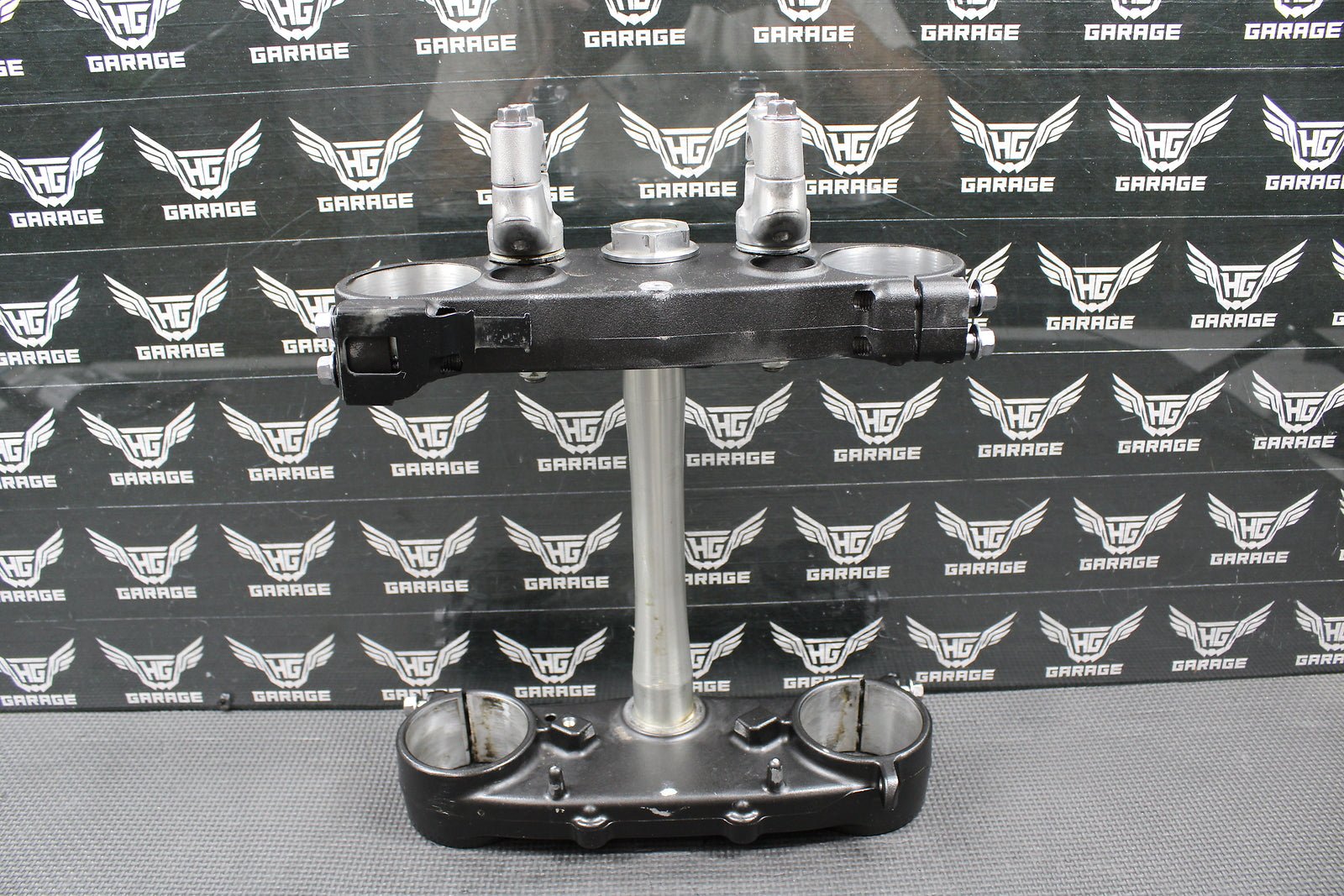 2019 18 - 21 YAMAHA YZ250FX OEM FRONT FORKS LOWER UPPER TRIPLE TREE STEM CLAMP - hggarage