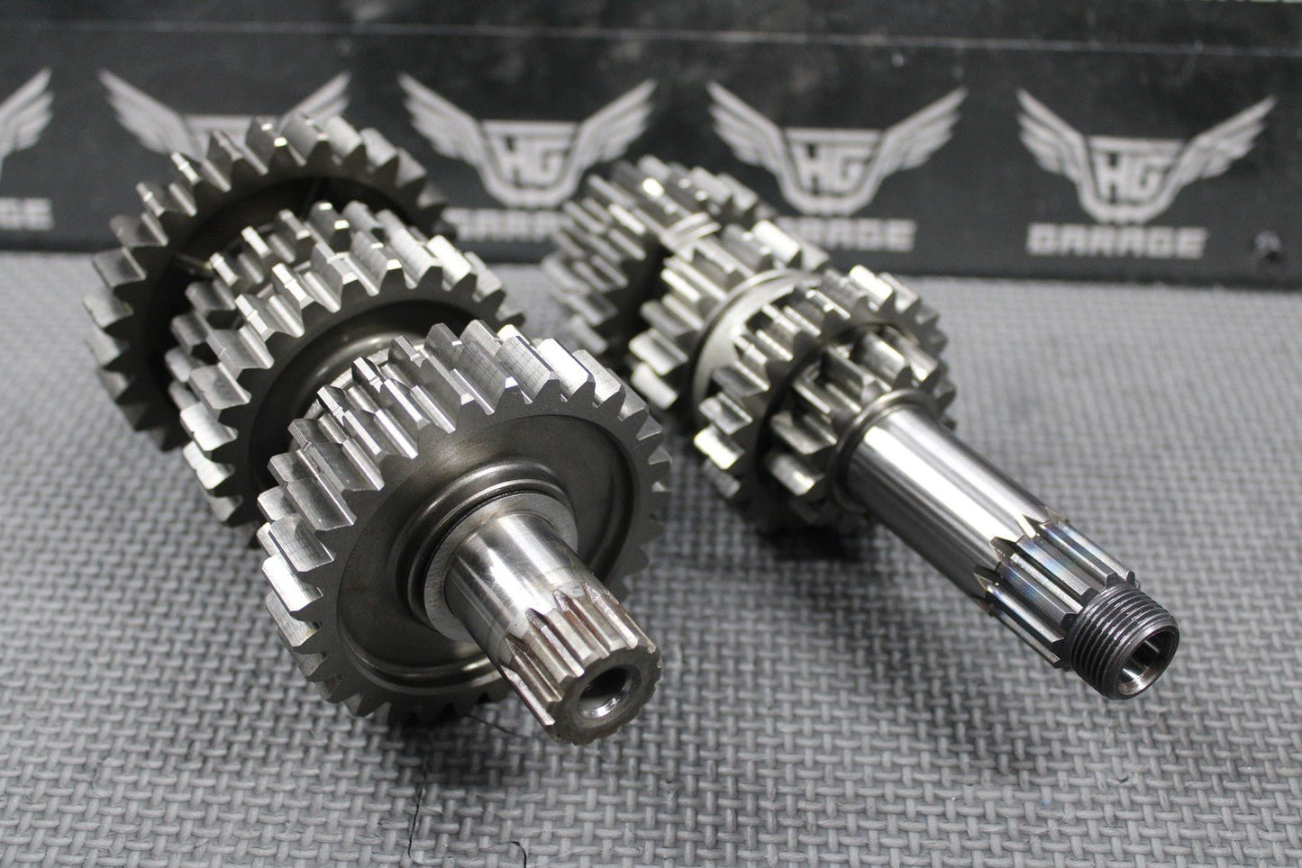 2020 SUZUKI 19 - 25 RMZ250 OEM TRANSMISSION TRANNY GEARBOX GEARS SHIFT FORKS MINT! - hggarage