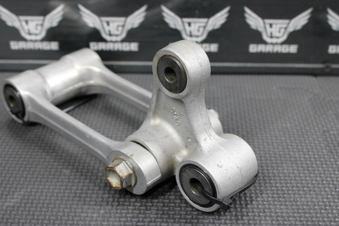 2014 KAWASAKI 13 - 16 KX250F OEM REAR SHOCK LINKAGE LINKS RELAY ARM - hggarage