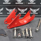 1987 YAMAHA TW200 OEM ENGINE MOTOR MOUNT STAY BRACKETS 1RL - 21316 - 00 - FH - hggarage
