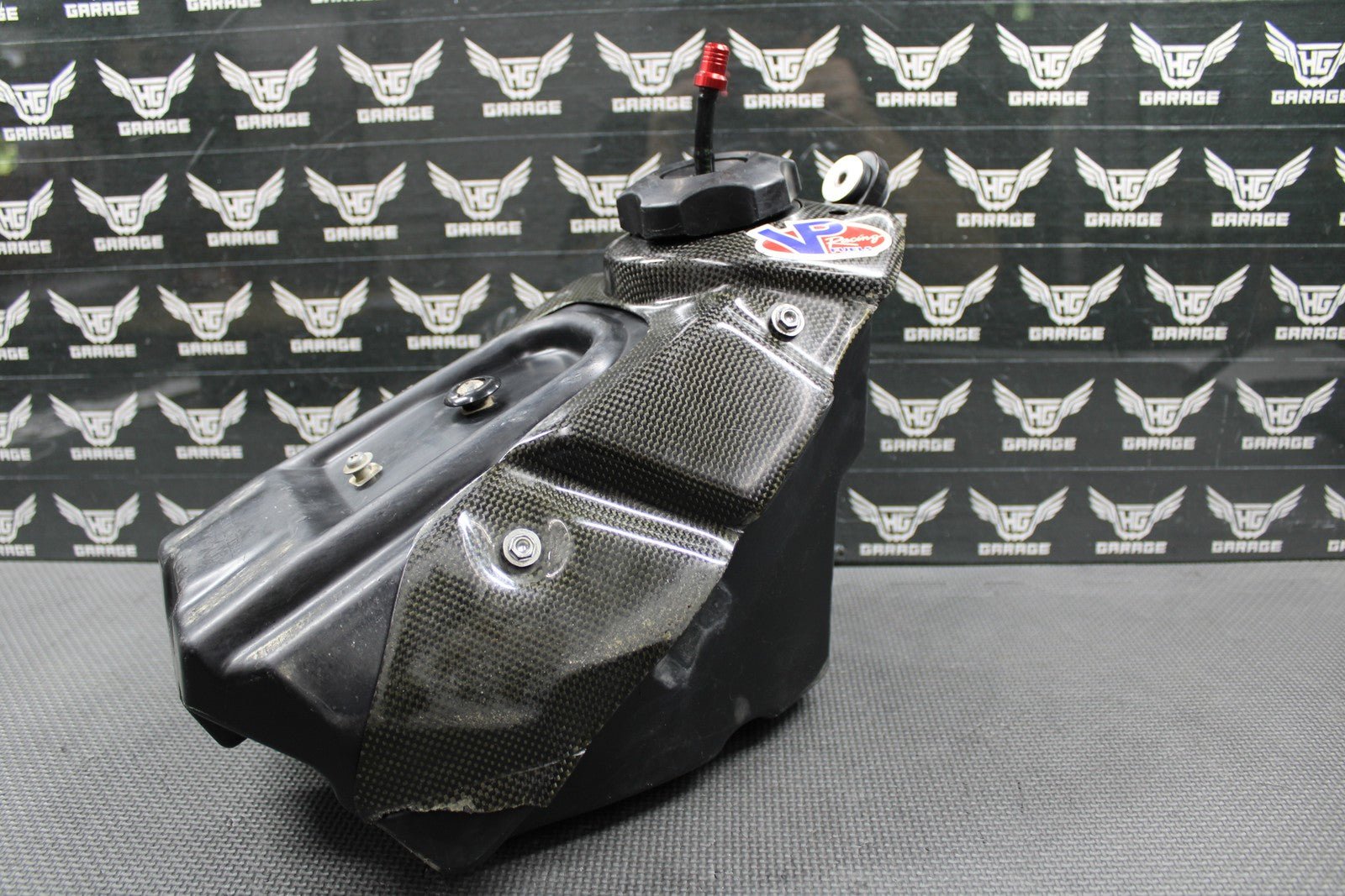 2012 HONDA 10 - 13 CRF250R 09 - 12 CRF450R OEM GAS FUEL TANK CELL RESERVOIR CARBON - hggarage