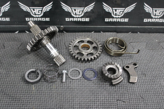 2007 HONDA CR125R CRF250R CRF250X OEM KICKSTART KICK START SHAFT W IDLER GEAR - hggarage