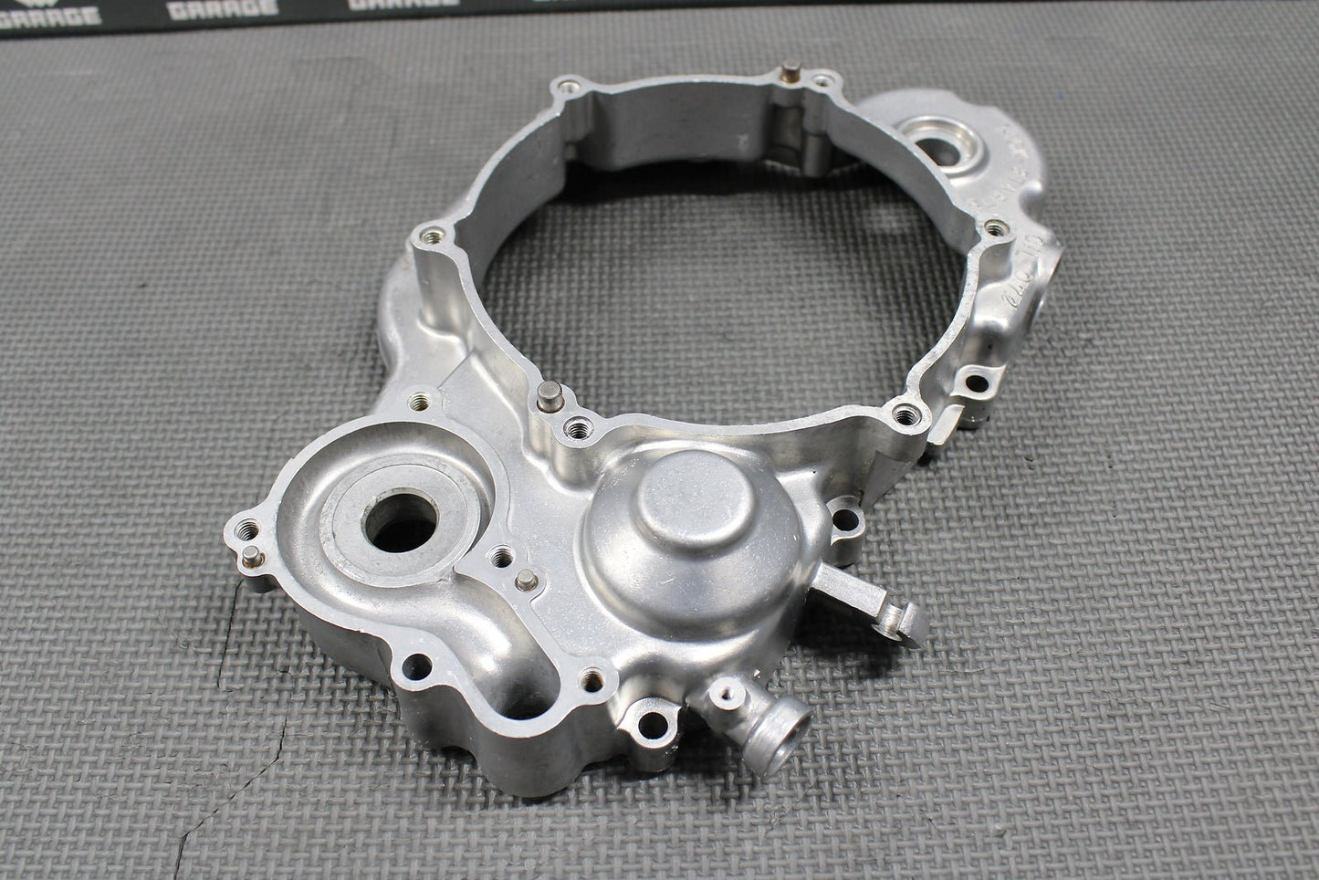 1991 KAWASAKI KX125 OEM RIGHT SIDE CRANKCASE INNER CLUTCH COVER 14032 - 1295 GOOD - hggarage