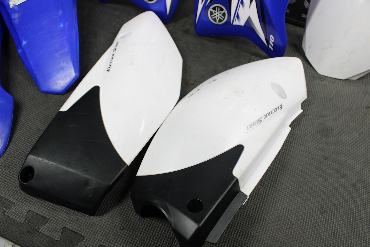 2009 YAMAHA TTR110E OEM PLASTICS BODY KIT FENDERS FAIRINGS COW