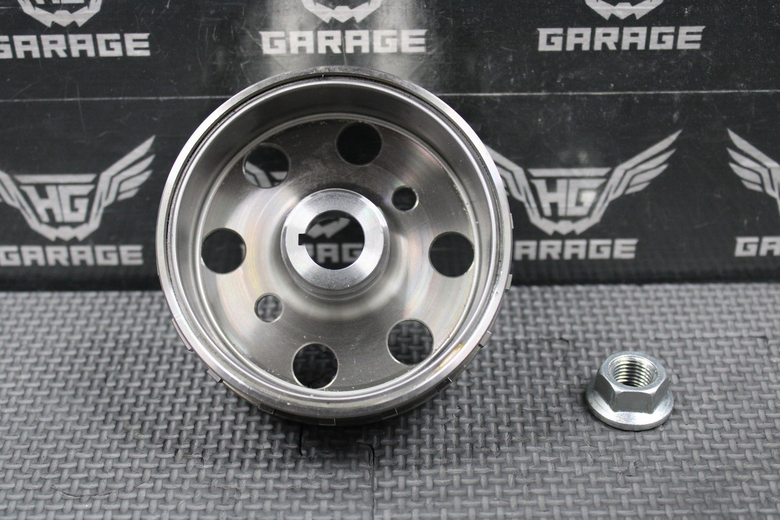 2020 SUZUKI RMZ250 16 - 22 OEM STATOR MAGNETO ROTOR FLYWHEEL 32102 - 49H00 GOOD - hggarage