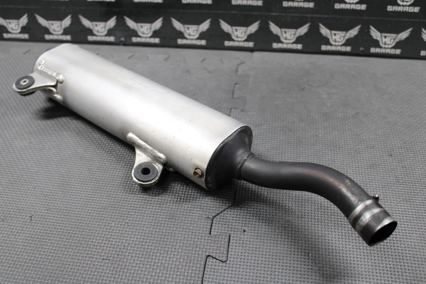 2003 2004 HONDA CR250R OEM MUFFLER EXHAUST SILENCER SLIP ON PIPE 18330 - KZ3 - L30 - hggarage