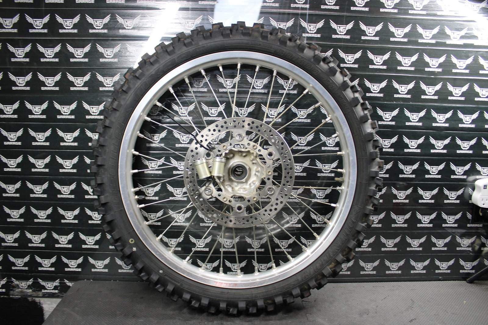2004 Suzuki RM250 OEM Excel 21" Front Wheel Rim Hub 54111 - 36E00 55311 - 28C01 - hggarage