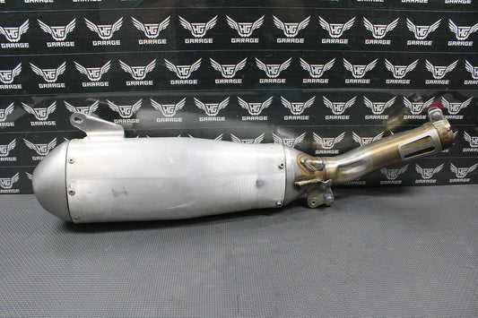 2019 17 - 19 YAMAHA YZ250FX OEM MUFFLER EXHAUST SILENCER SLIP ON PIPE 1SM - 14750 - A0 - hggarage