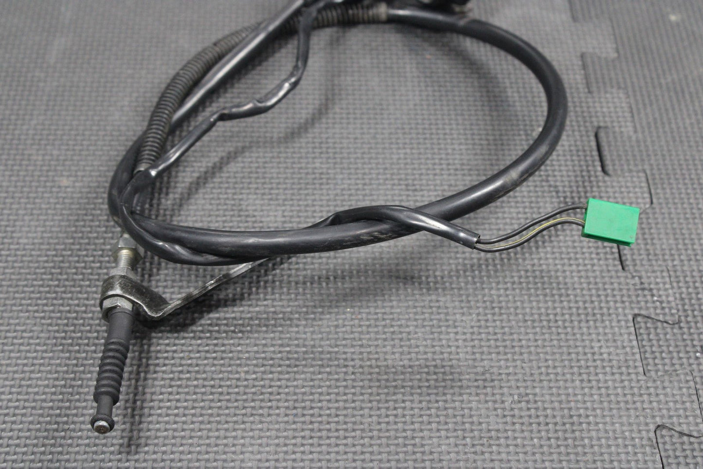 1987 87 - 95 YAMAHA TW200 OEM CLUTCH PERCH MOUNT WITH LEVER CABLE 1RL - 26335 - 00 - 00 - hggarage