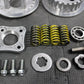 2000 HONDA XR200R OEM COMPLETE CLUTCH W PLATES BASKET HUB 22100 - 437 - 020 22121 - KC - hggarage