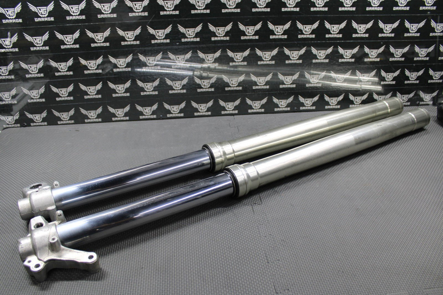 1995 SUZUKI 93 - 95 RMX250 OEM RIGHT LEFT FRONT SUSPENSION FORKS SHOCKS 51190 - 29E2 - hggarage