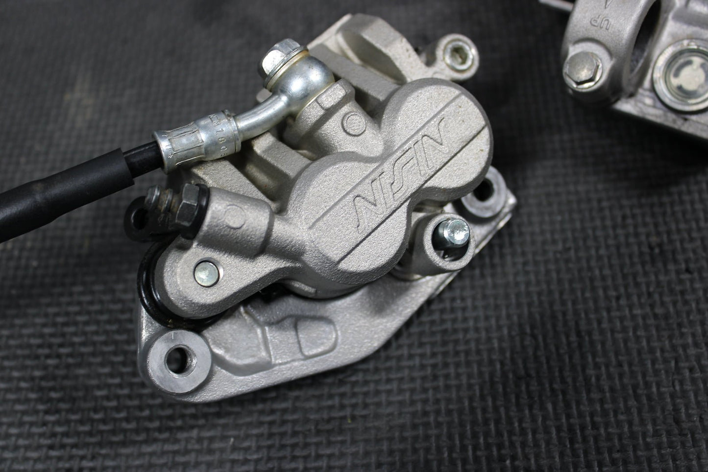 2012 KAWASAKI KX250F OEM NISSIN FRONT BRAKE CALIPER MASTER CYLINDER ASSEMEMBLY - hggarage