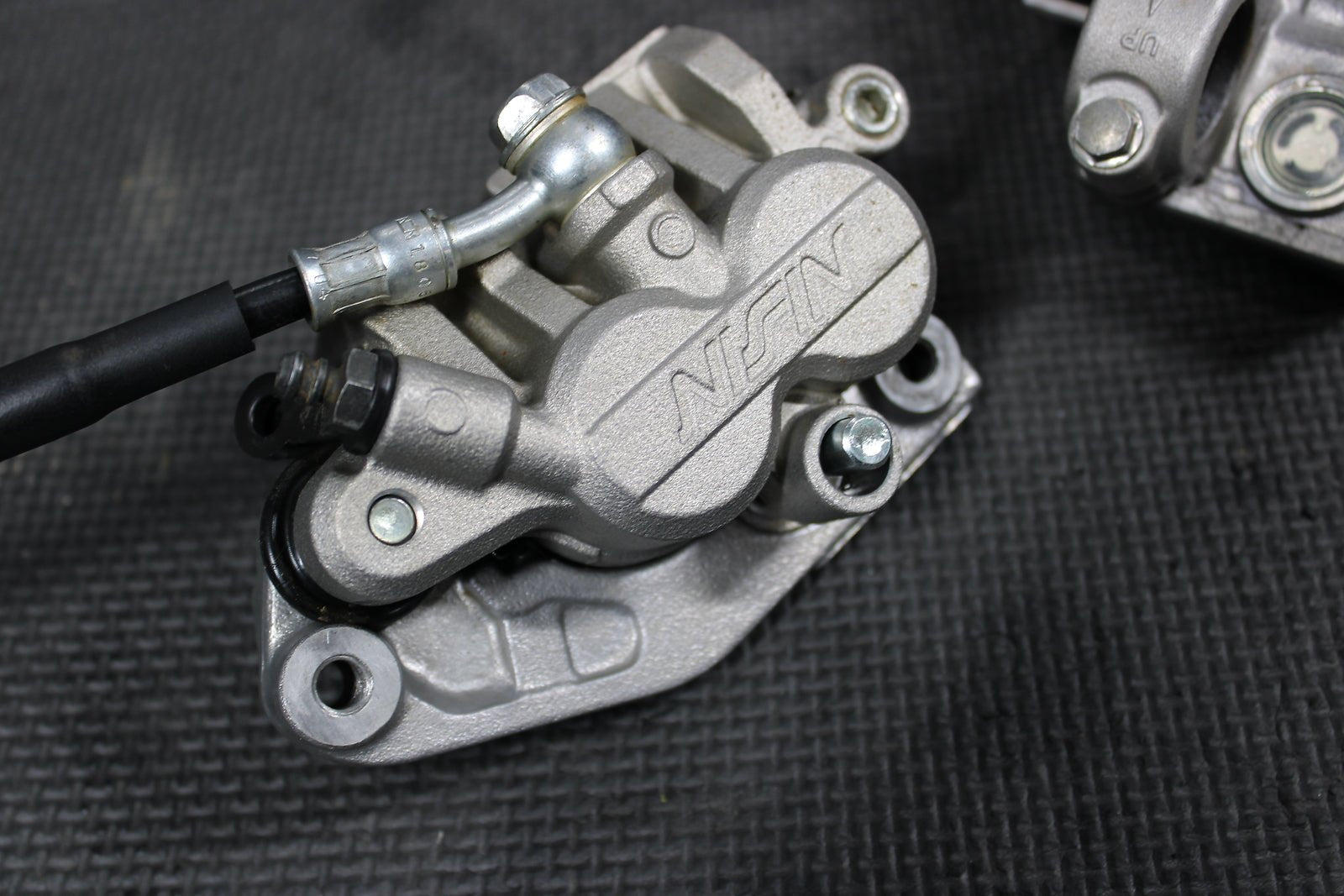 2012 KAWASAKI KX250F OEM NISSIN FRONT BRAKE CALIPER MASTER CYLINDER ASSEMEMBLY - hggarage